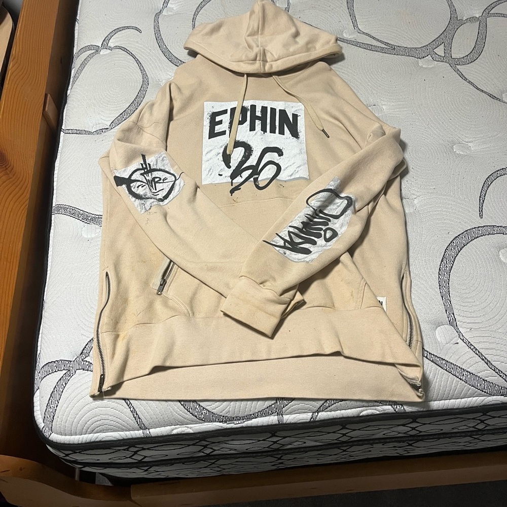 Ephin / stomp down killaz Beige Hoodie for Men
